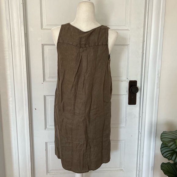Nicole Miller | NWT 100% Linen Tank Dress - Picture 6 of 8